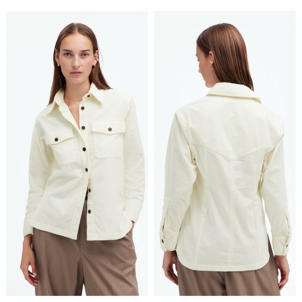 Madewell Corduroy Relaxed Shirt-Jacket